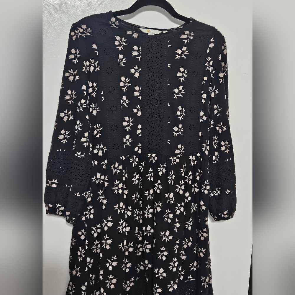 BODEN Detail Insert Jersey Dress SIZE 6 - Picture 6 of 8
